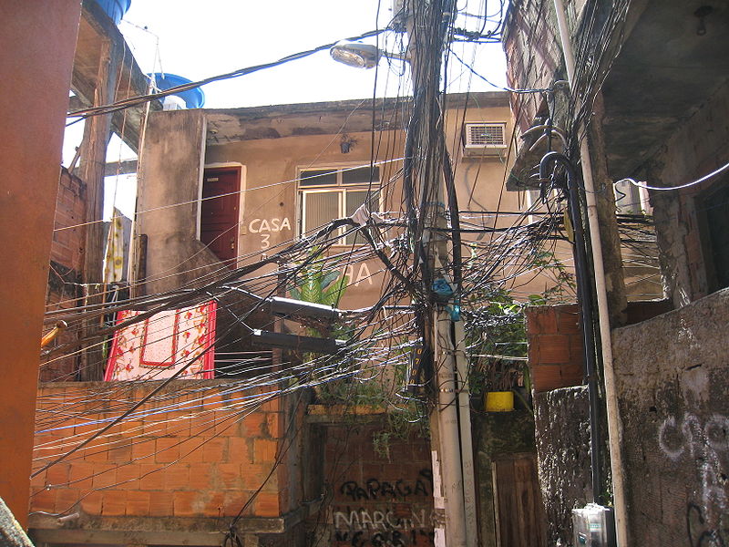Favelas with UPP See Illegal Electric Drop