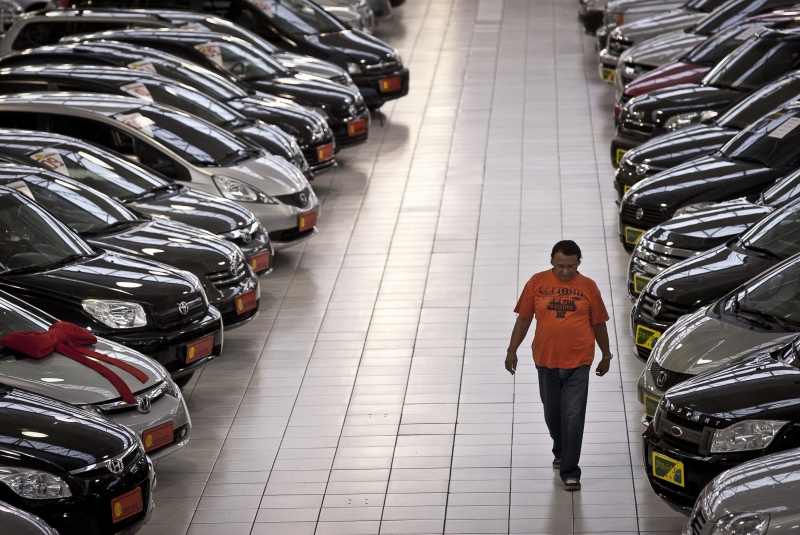 Car sales in Brazil, photo by Marcelo Camargo/ABr.