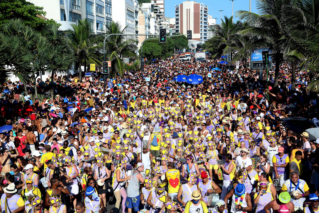 The first instalment of bloco Simpatia é Quase Amor which took place last weekend, Rio de Janeiro, Brazil, News.