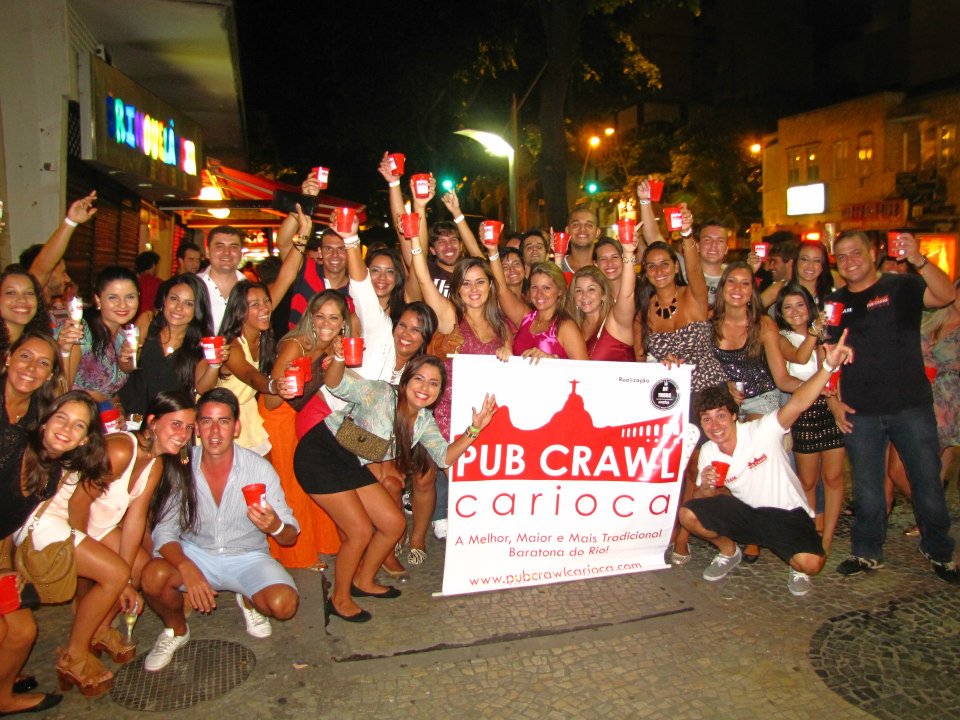 Join the Pub Crawl Carioca in Rio