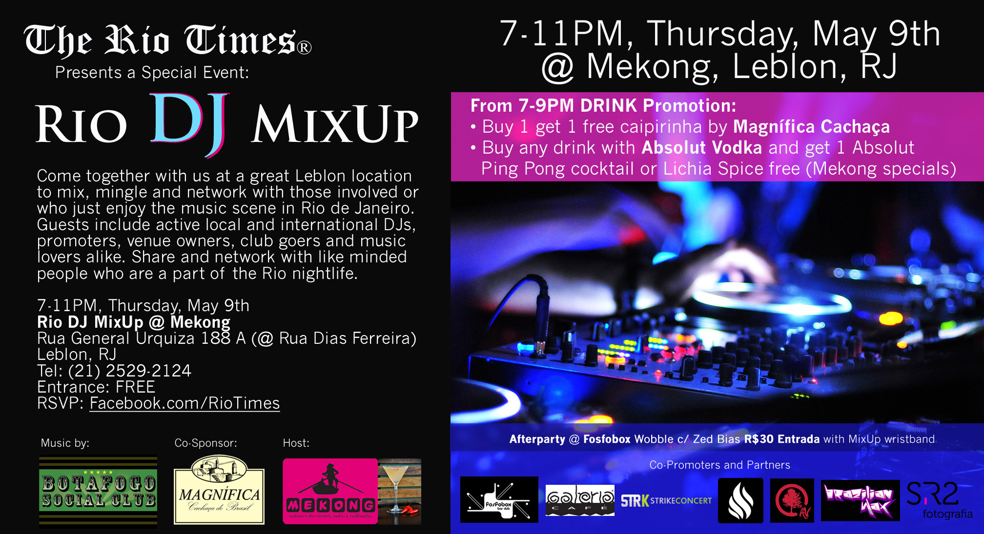 Thursday, May 9th, 2013 Nightlife Guide