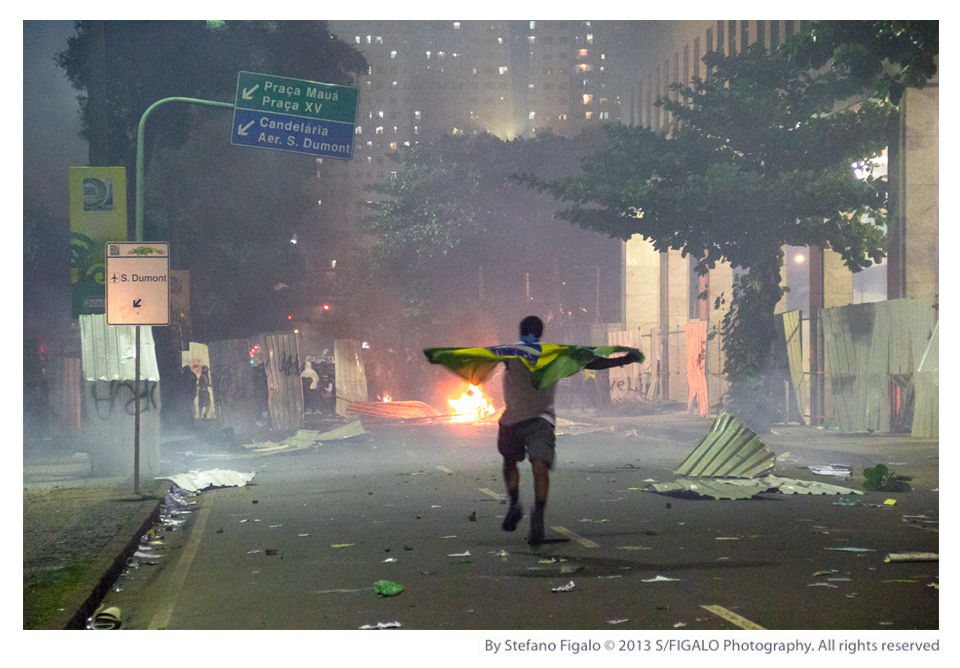 Social Media Energizes the Brazil Protests
