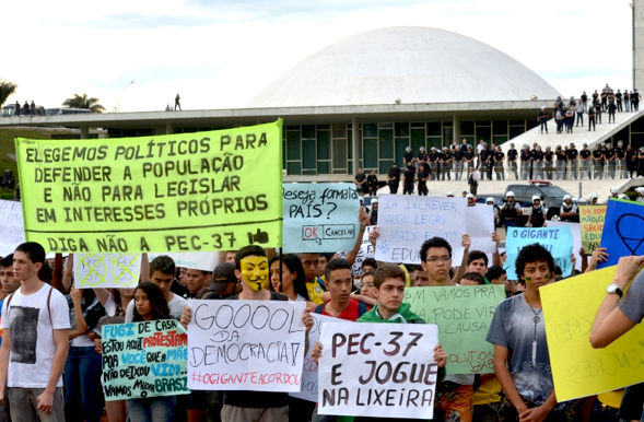 Protests continued in Brasília, Brazil News