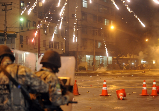 Protest in Rio during Confederations Cup Final, Rio de Janeiro, Brazil News