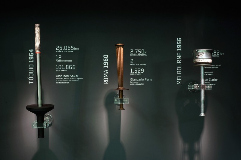 olympic torches