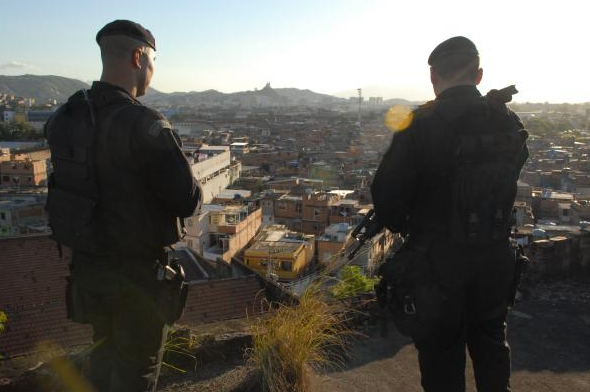 Complexo da Maré is located in Zona Norte of Rio de Janeiro, Brazil New