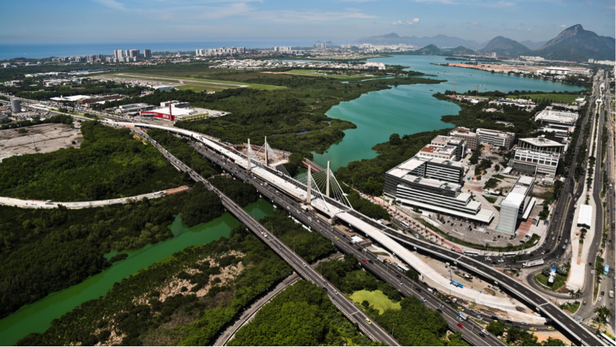 New suspension bridge, Rio de Janeiro, Brazil News