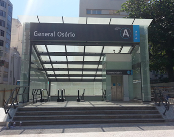 Ipanema’s only subway station, General Osório, Rio de Janeiro, Brazil News