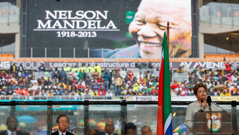 Brazil's Rousseff Honors the Late Mandela, Rio de Janeiro, Brazil News