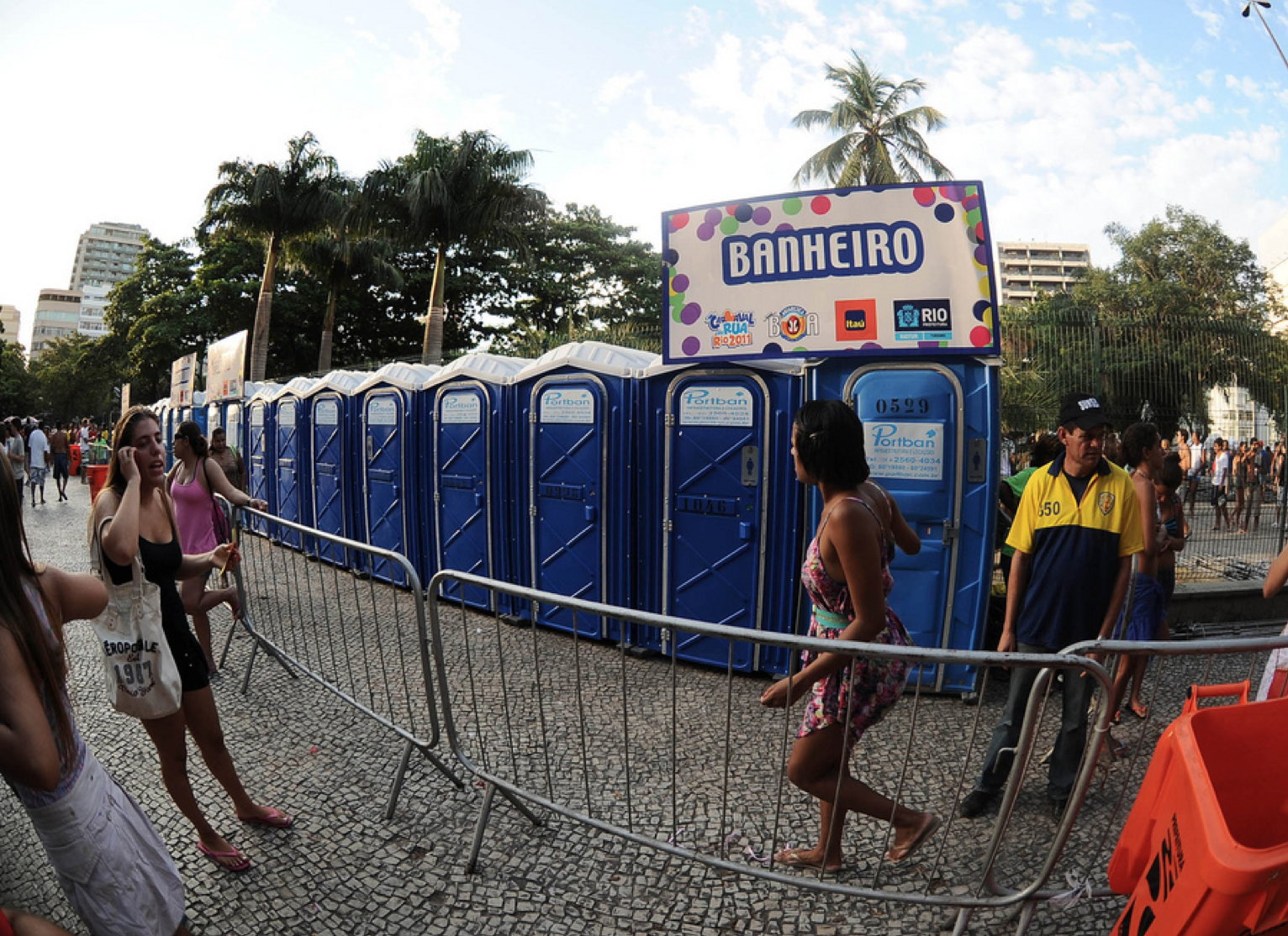 Carnival Bloco Toilets, Rio de Janeiro, Brazil News