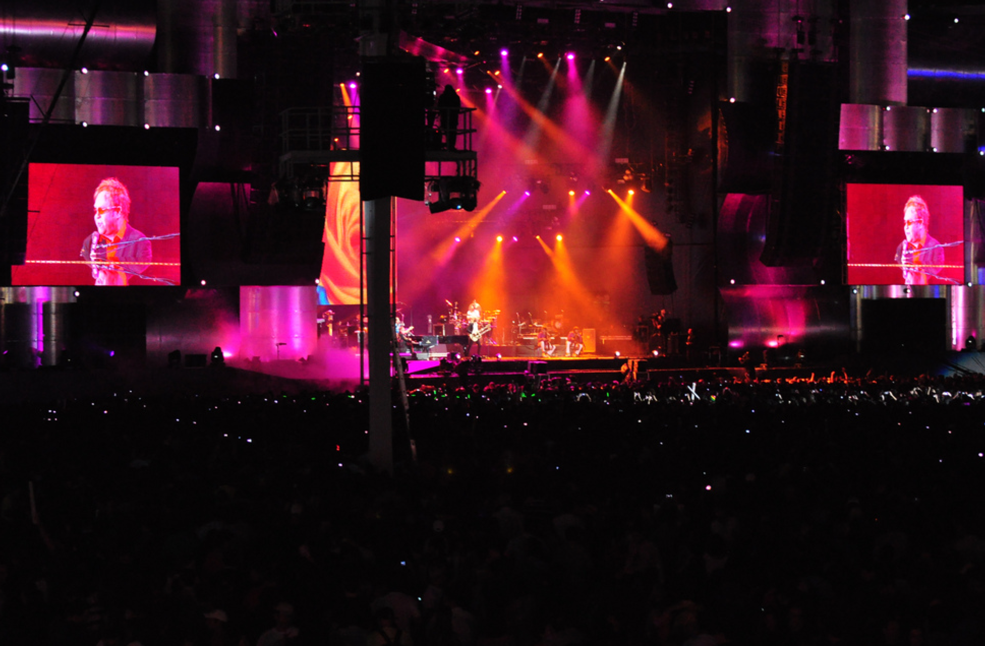 Elton John performing at Rock in Rio in 2011, Rio de Janeiro, Brazil News