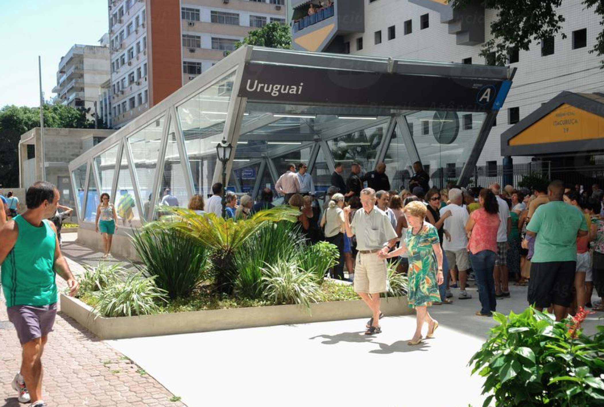 The Estação Uruguai in Tijuca, Rio de Janeiro, Brazil News
