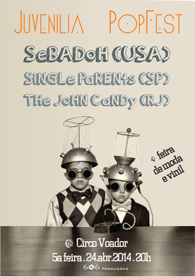 Juvenilia PopFest  with Sebadoh April 24th b