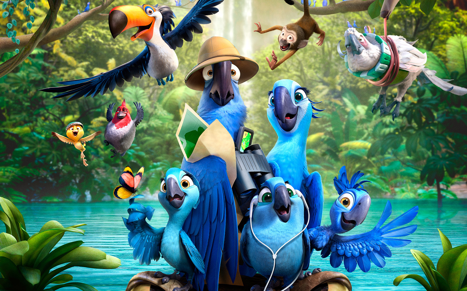 Rio 2 film, Rio de Janeiro Brazil