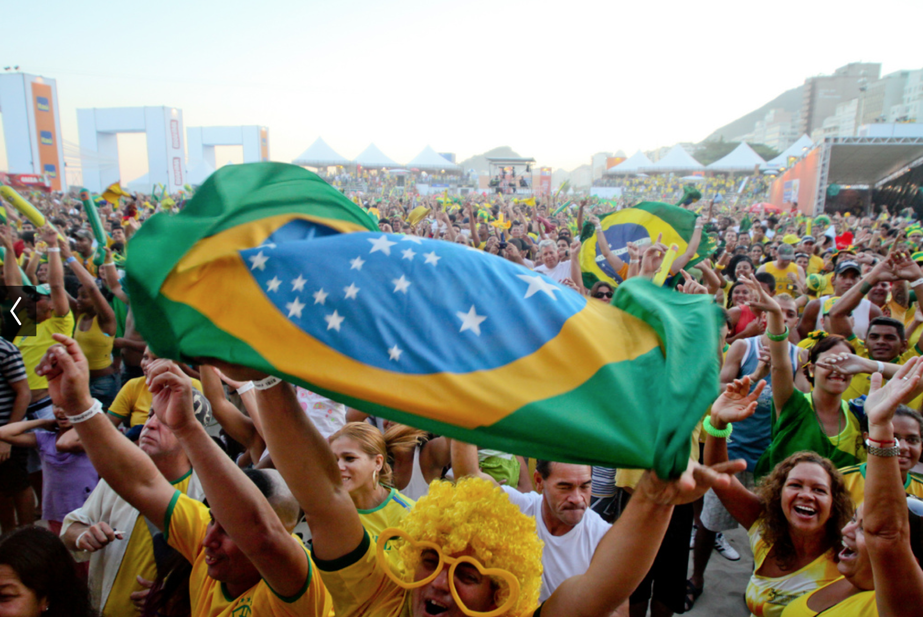 FIFA Fan Fest on Copacabana Beach, Rio de Janeiro, Brazil, Brazil News
