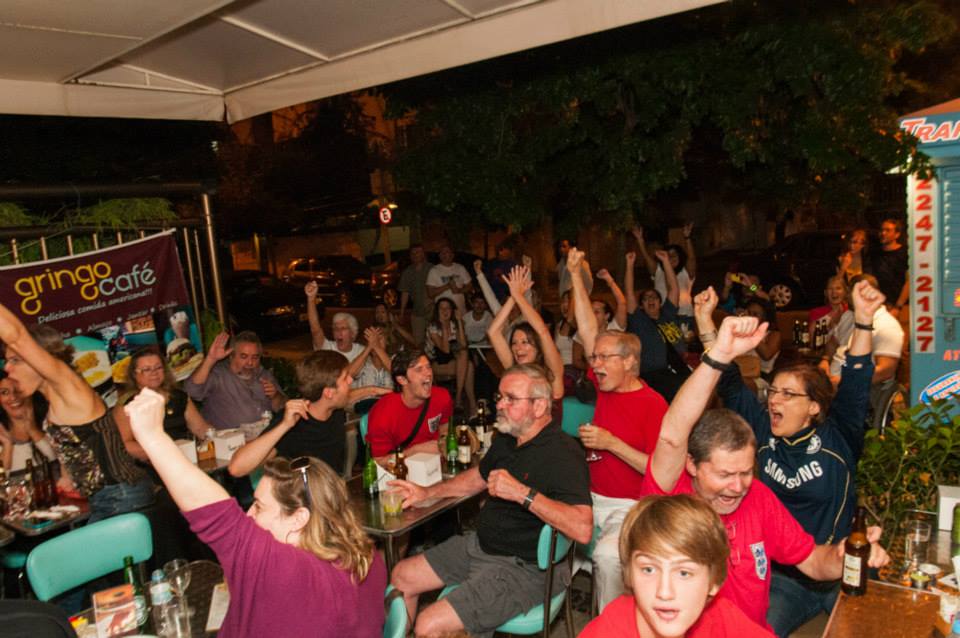 England fans cheer on the Three Lions, Rio de Janeiro, Brazil News