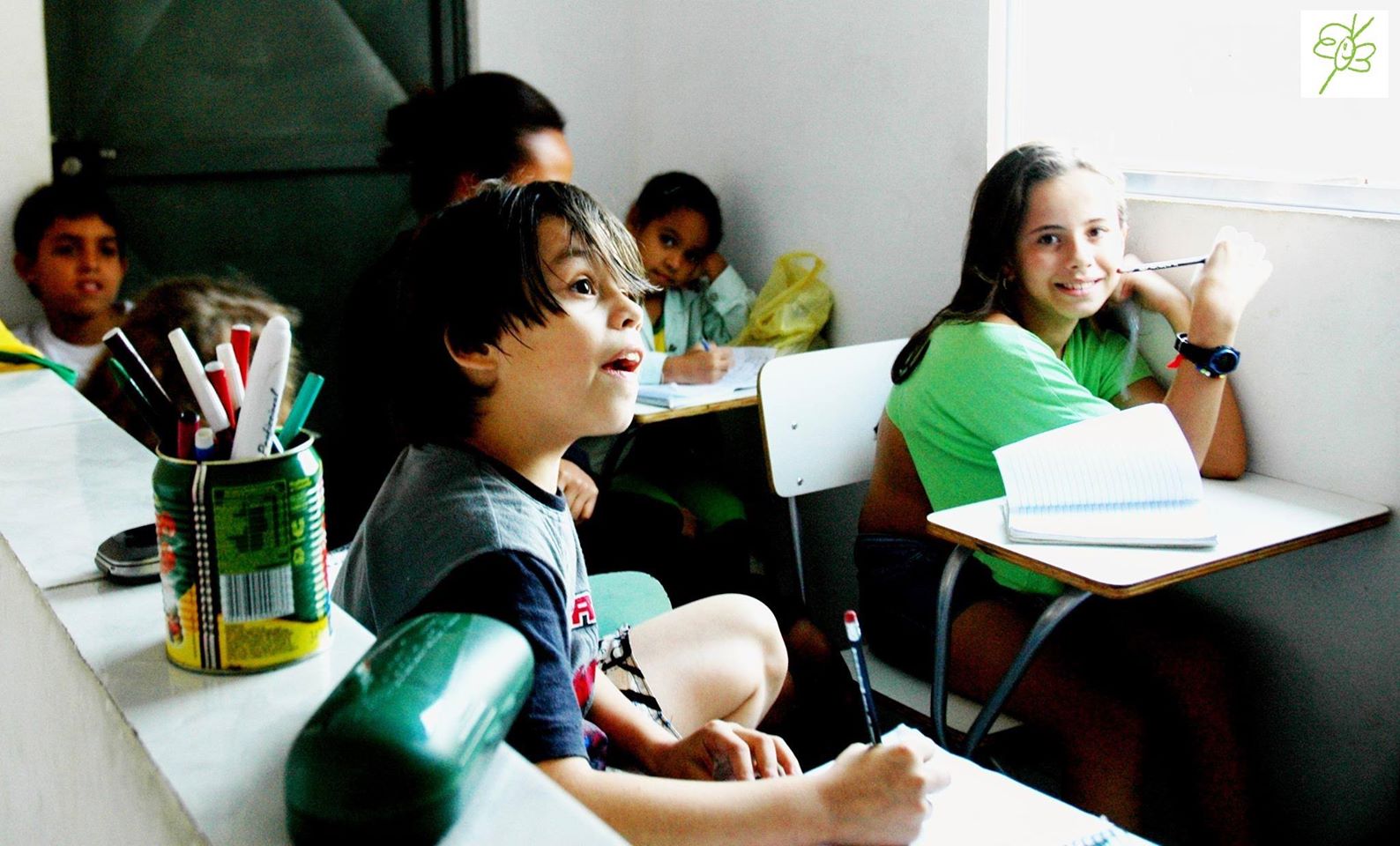 Il Sorriso provide pre-school education for children in Rocinha and encourage learning and literacy for all ages, image by Il Sorriso dei miel Bimbi