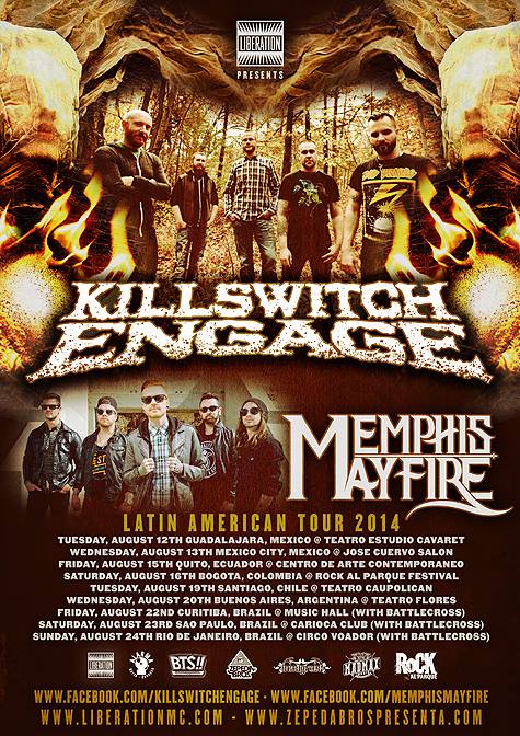 Killswitch Engage Sunday 24th