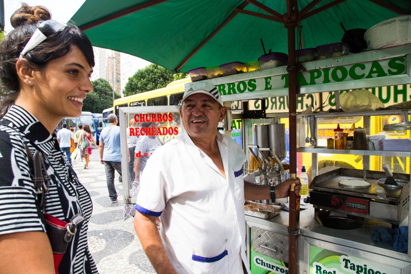 Trying out tapioca, photo by Taylor Aikins/Culinary Backstreets
