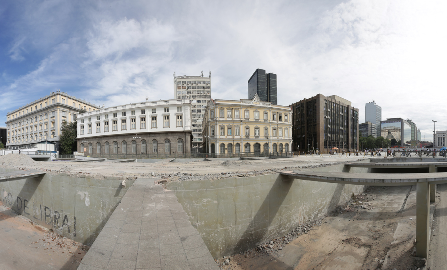 Historic Praça XV without the elevated Perimetral highway, Rio de Janeiro, Brazil, Brazil News