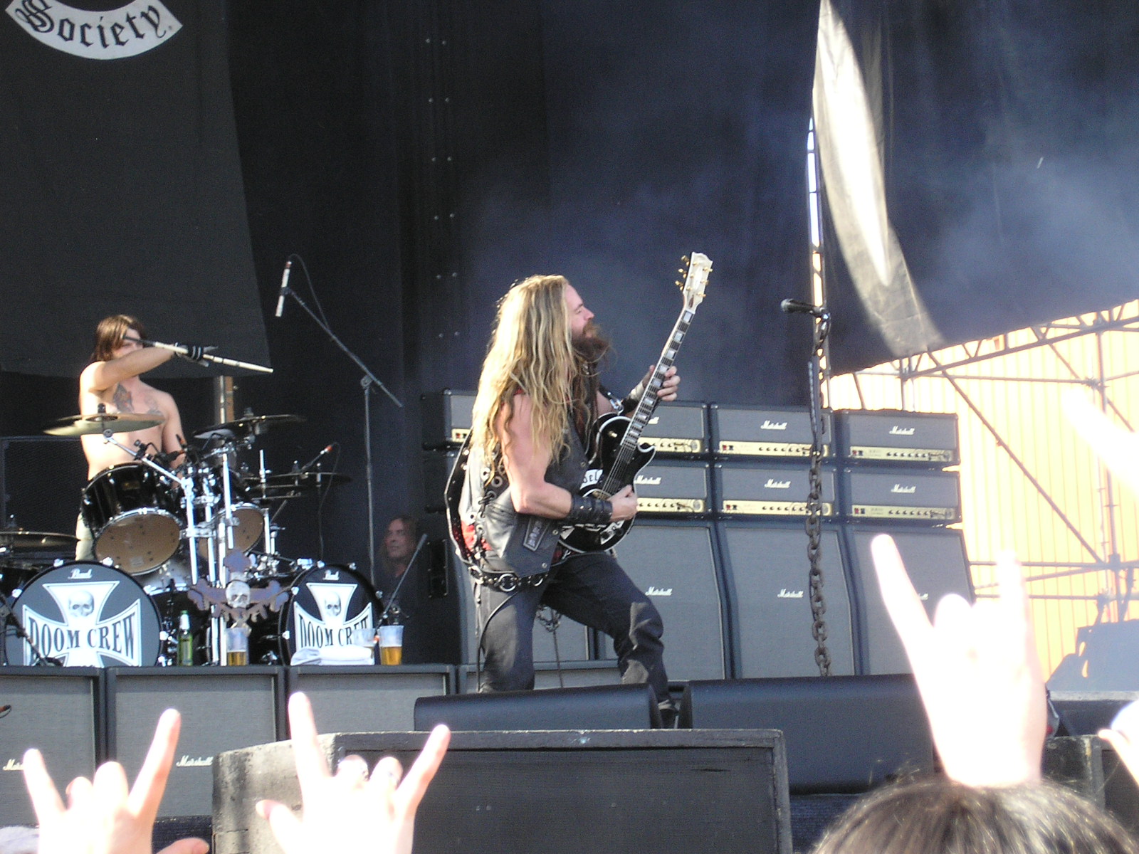 Monsters of Rock 2007 III Zakk Wylde, Brazil, Brazil News, Rio de Janeiro, Ciro Voador, Shows in Rio de Janeiro, International Acts in Rio de Janeiro, Concerts in Rio de Janeiro, Heavy Metal in Rio de Janeiro,
