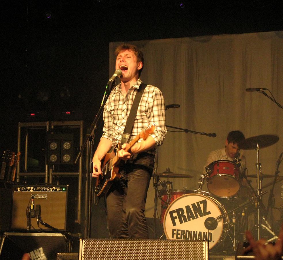 Rio de Janeiro, Brazil News, Franz Ferdinand, Right Thoughts, Right Words, Right Action, Concerts in Rio, Live Music in Rio, International Acts in Rio, Queremos, Alex Kapranos. Paul Thomson,