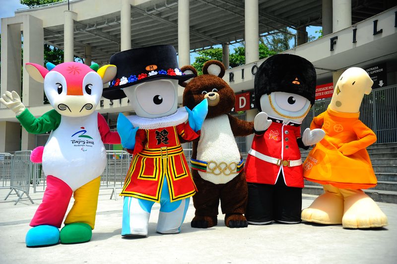 Famous Olympic Mascots in Rio de Janeiro