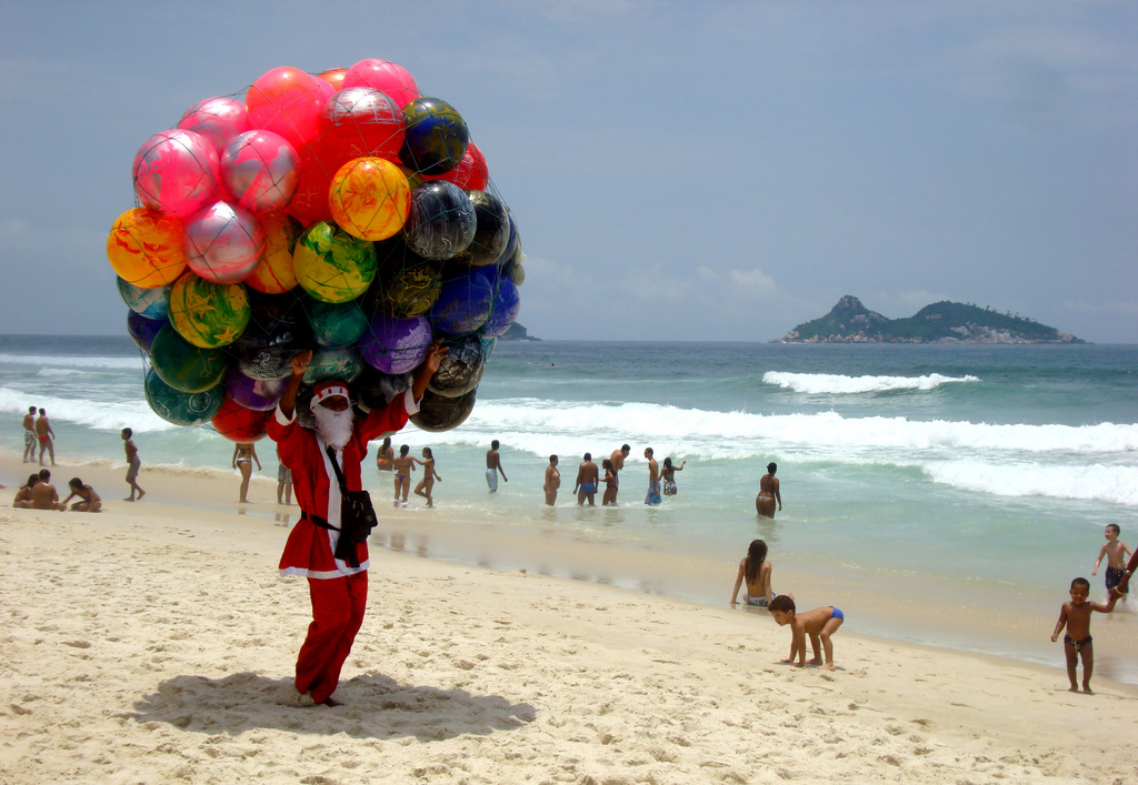 Celebrating Christmas 2014 in Rio de Janeiro