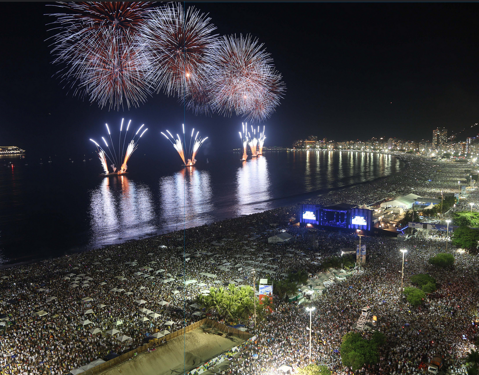Rio Prepares Line-up for New Year’s Eve 2015 in Copacabana