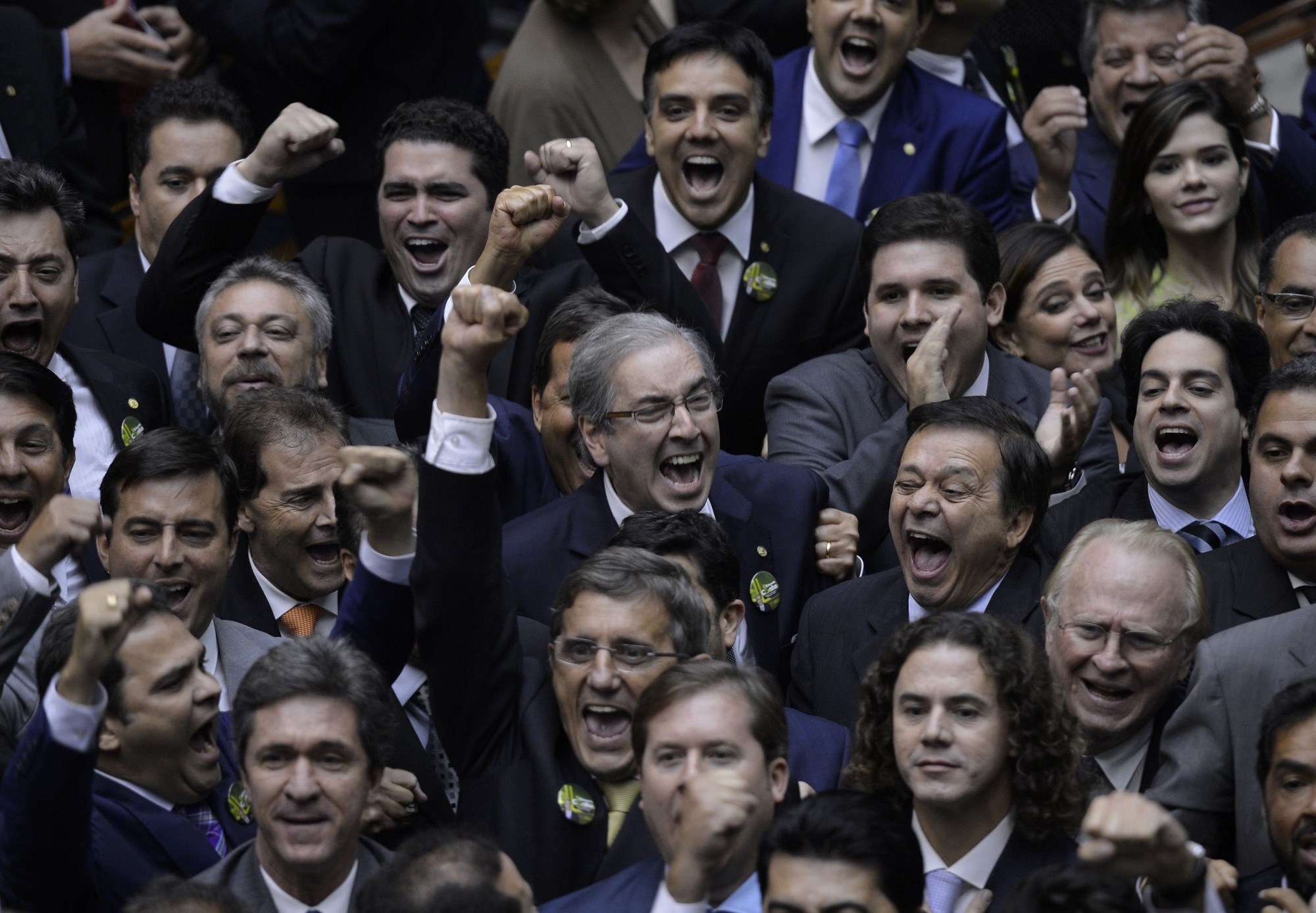 Eduardo Cunha wins speaker of Chamber photo by Wilson Dias Agencia Brasil