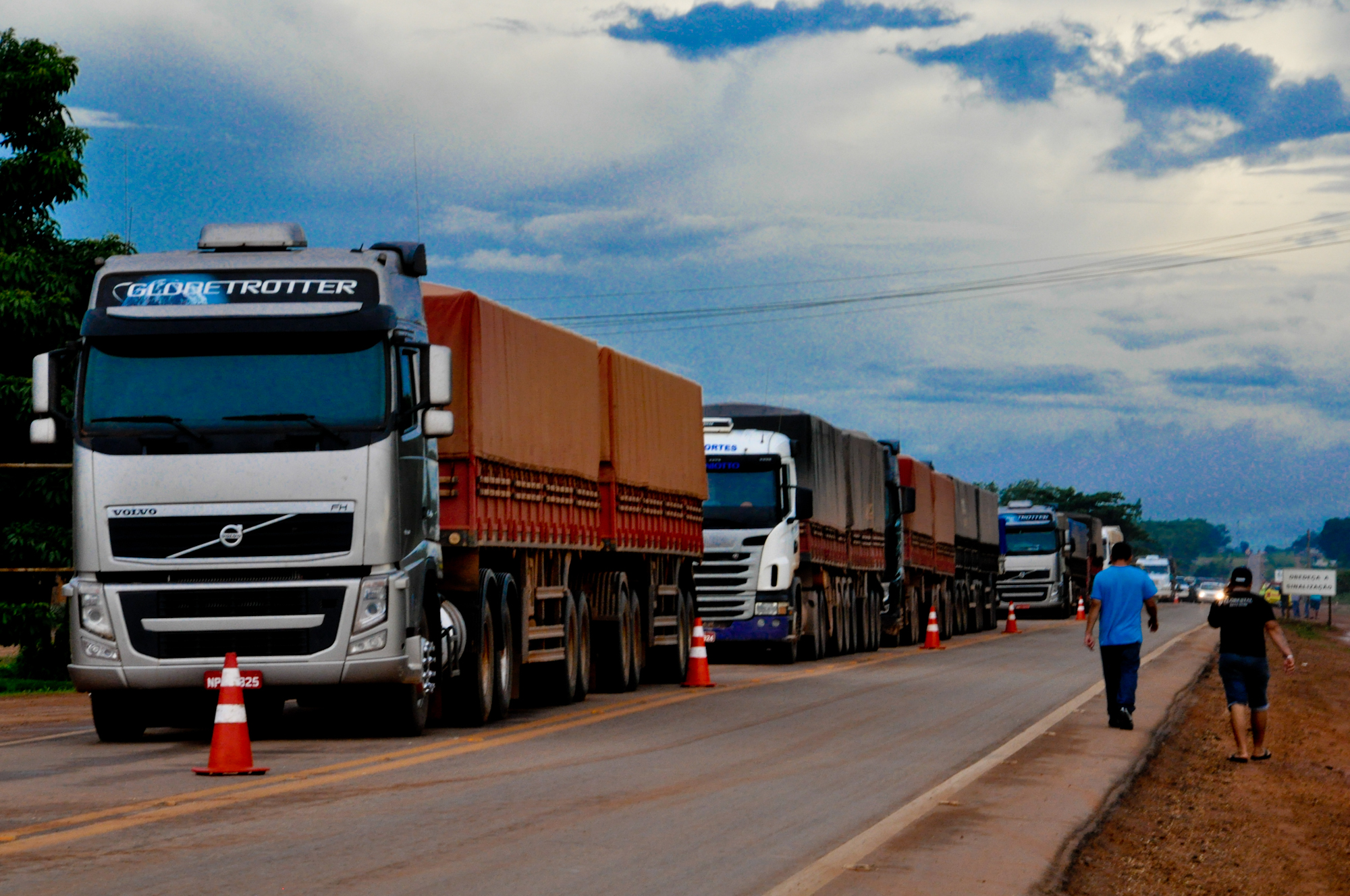 Truckers Continue to Block Highways in Brazil’s South