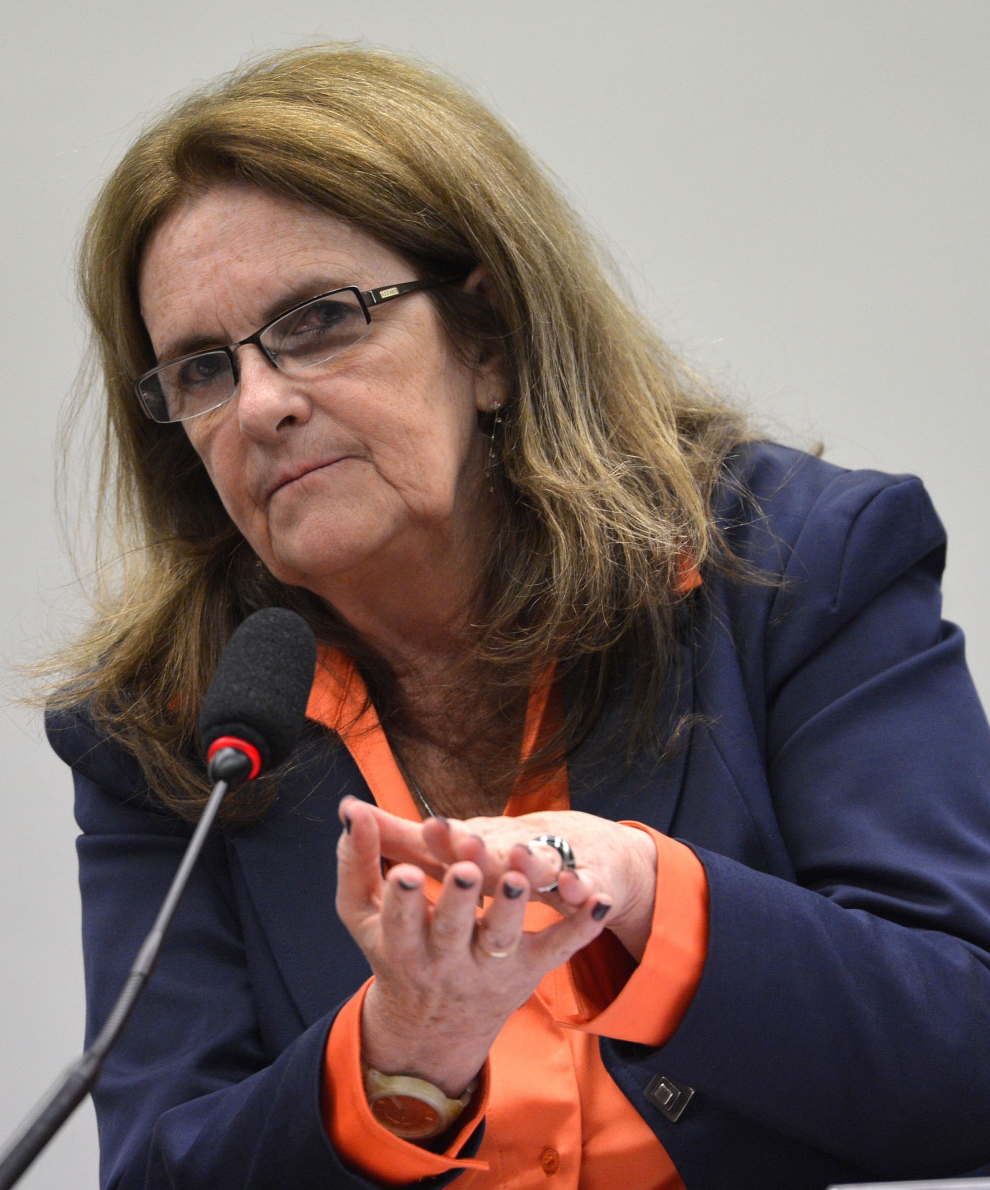 Graça Foster in Congress photo by Wilson Dias AgBr