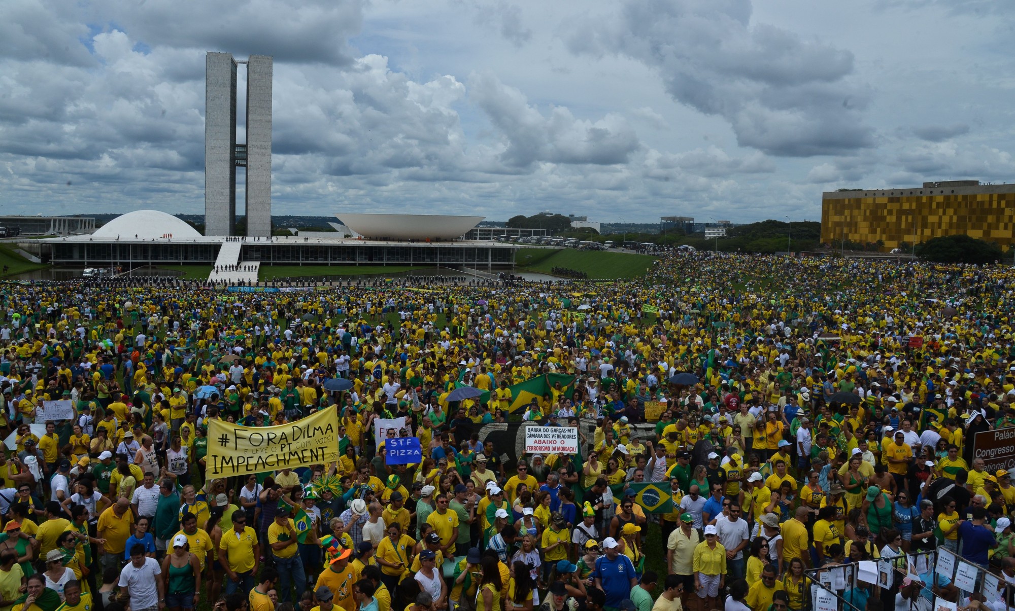 More Than One Million Protest Against Government in Brazil