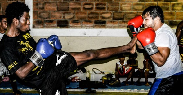 UPP Kickboxing program in Cerro-Corá, favela, Rio de Janeiro, Brazil, Brazil News