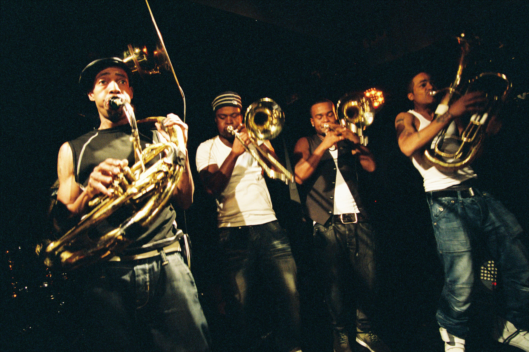 the eight-piece Hypnotic Brass Ensemble, Rio de Janeiro, Brazil, Brazil News