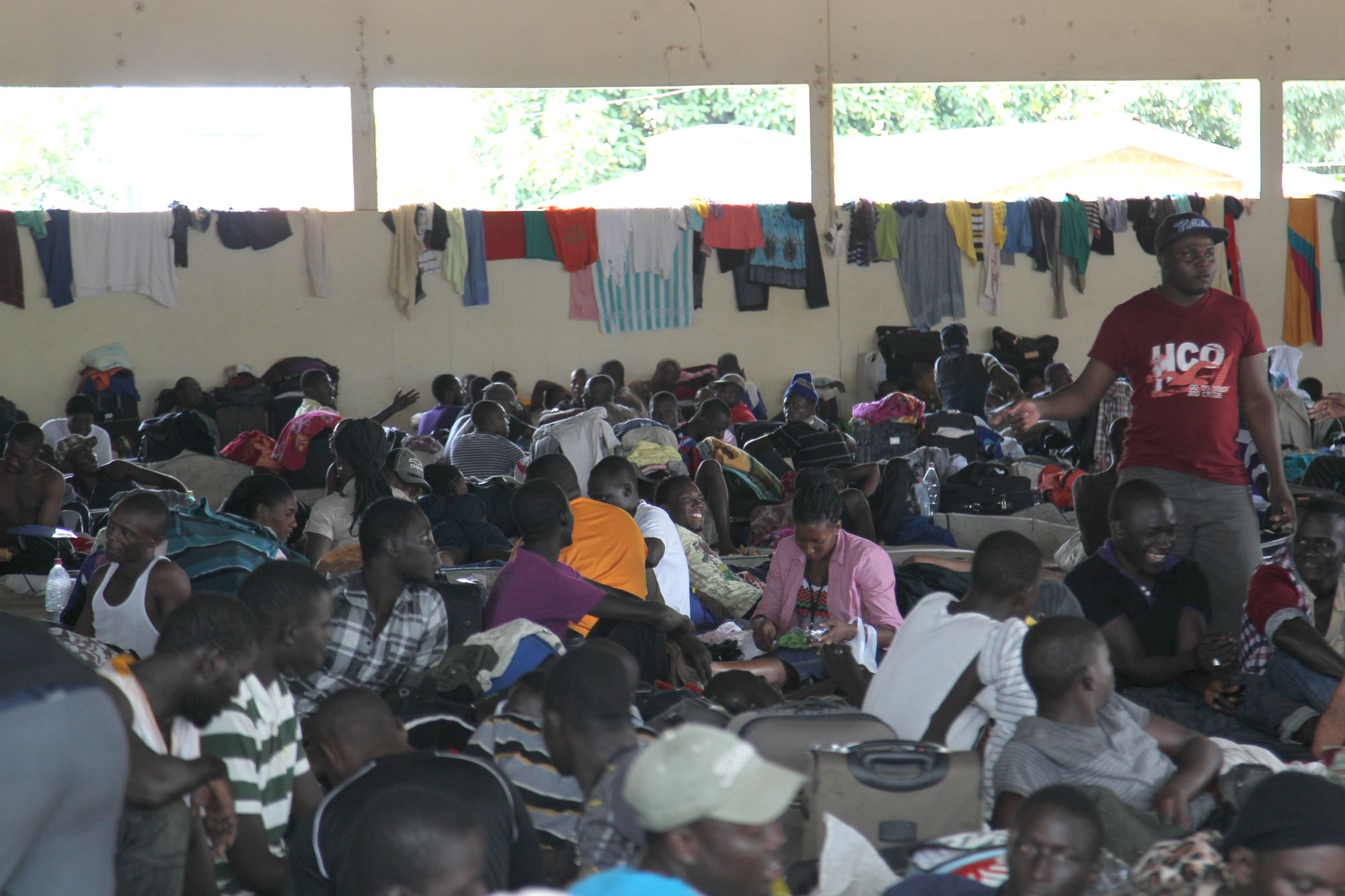 Haitians in Acre photo by Luciano Pontes:Secom CC