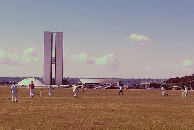 Carioca Cricket Club playing in Brasília