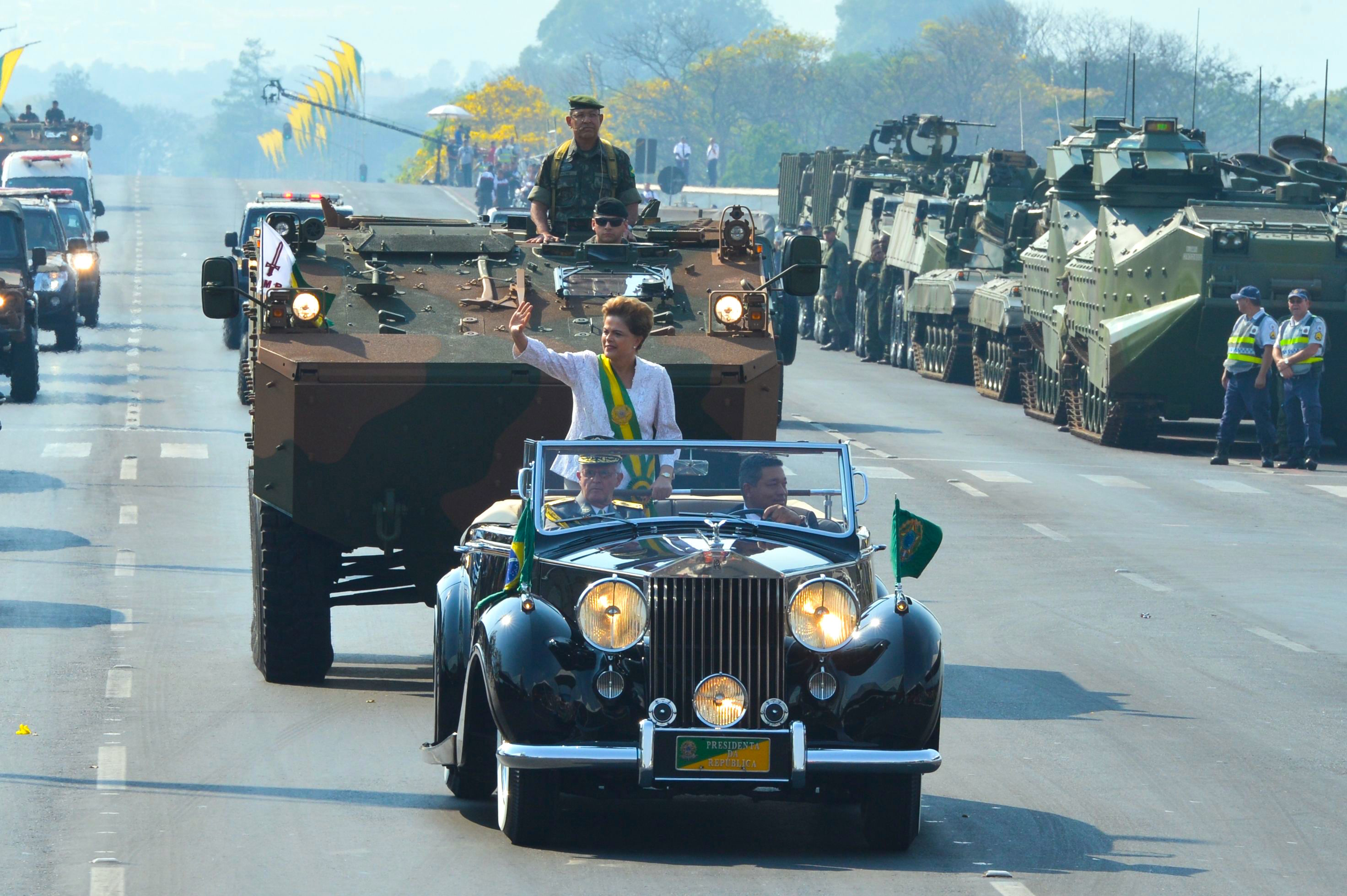 Brazil’s President Dilma Rousseff on independence day, Brazil, Brazil News
