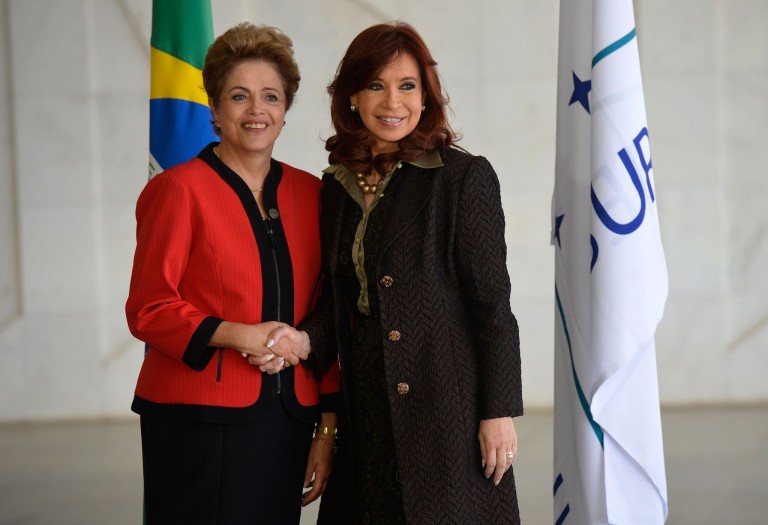 Rousseff, Kirchner meet in Brasilia for 48th Mercosur Summit