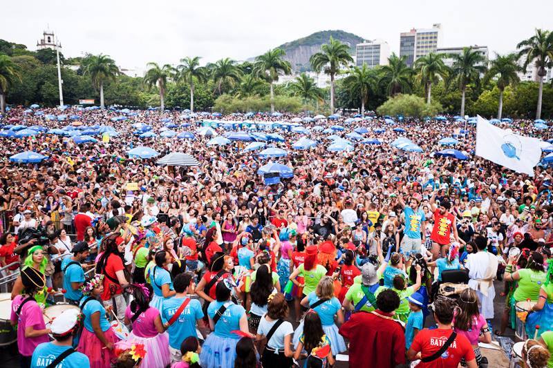Bloco do Sargento Pimenta performing at Aterro do Flamengo, Rio de Janeiro, Carnival, Brazil, Brazil News