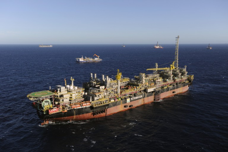 Brazil,P-58 at the Campos Basin helped Petrobras to surpass production target for the first time in 13 years