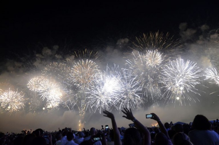 Over two million people celebrated New Year's Eve on Copacabana Beach, Rio de Janeiro, Brazil, Brazil News