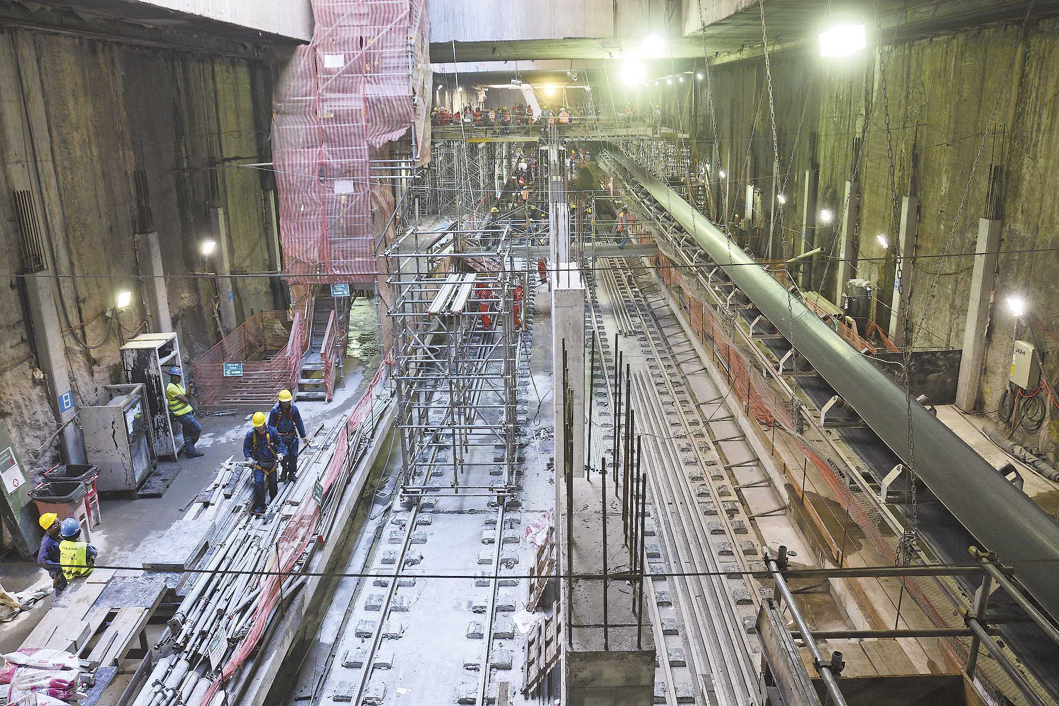 Metro Line 4 Jardim de Alah and Antero de Quental, Rio de Janeiro, Brazil, Brazil News