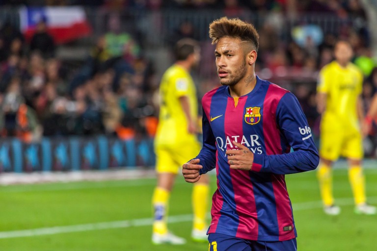 Brazil's Neymar playing for Barcelona, Rio de Janeiro, Brazil, Brazil News, football, soccer