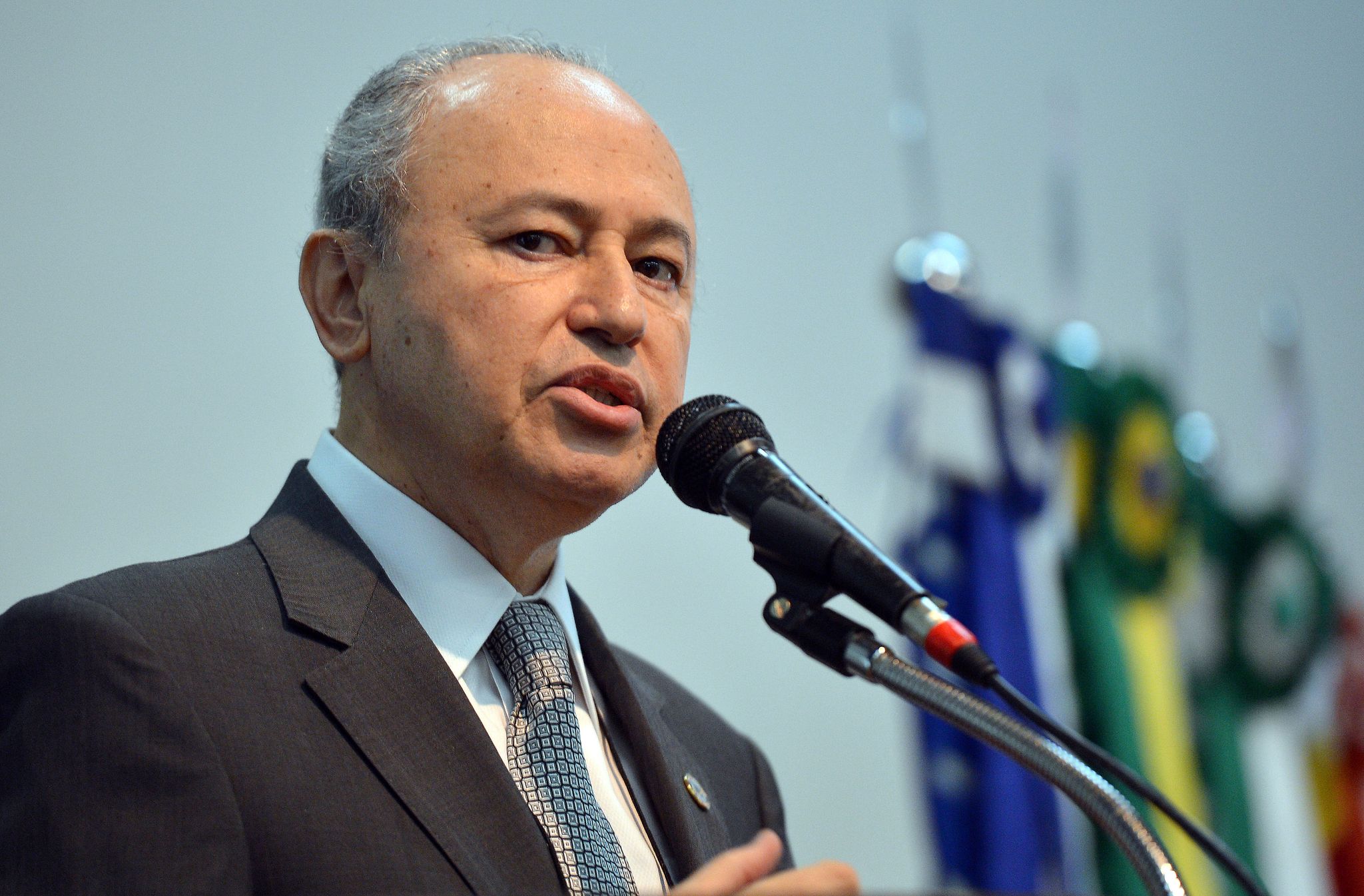 Brazil, Rio de Janeiro, Abin President, Wilson Trezza, spoke to journalists about safety during Olympic