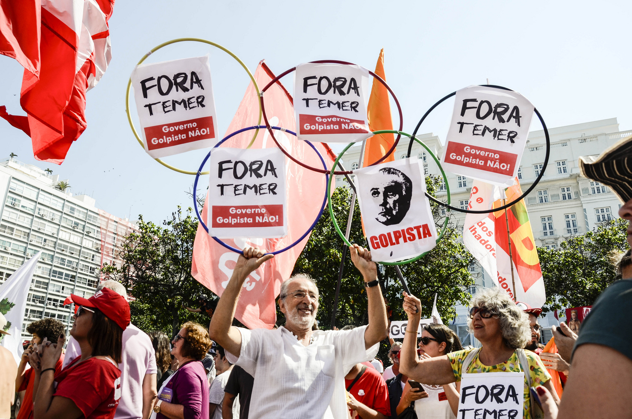 Brazil, Rio de Janeiro Brazilian courts says Olympic Organizing Committee can not ban protests inside stadiums