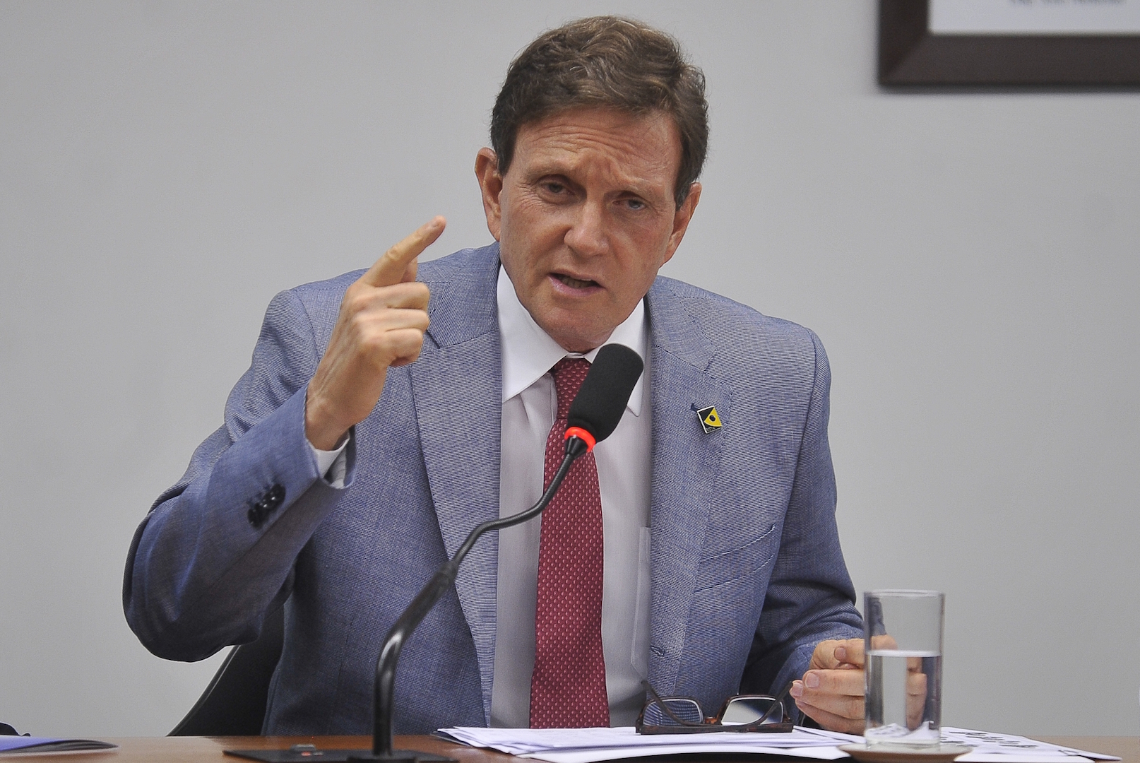 Brazil, Rio de Janeiro,Marcelo Crivella is currently leading the mayoral race in Rio de Janeiro and will run against one of five candidates in tied for second place,