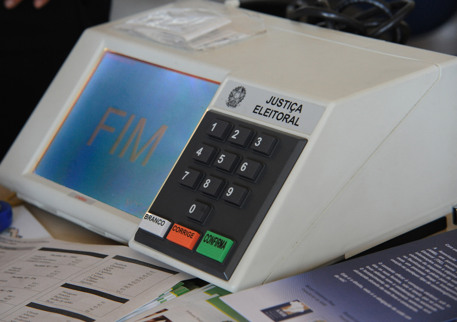 Election machine in Brazil to be used in October's mayoral elections,