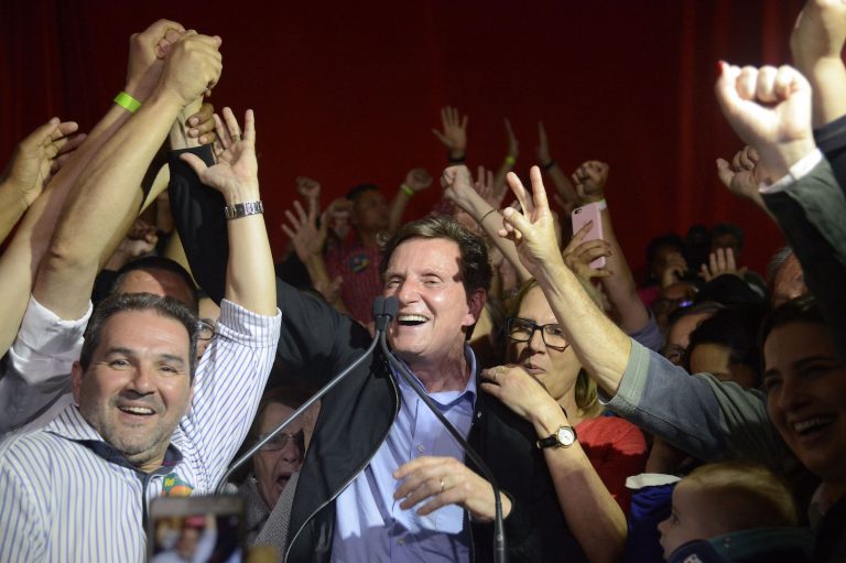 Brazil, Rio de Janeiro,Conservative evangelical bishop, Marcelo Crivella, wins mayoral race in Rio de Janeiro,