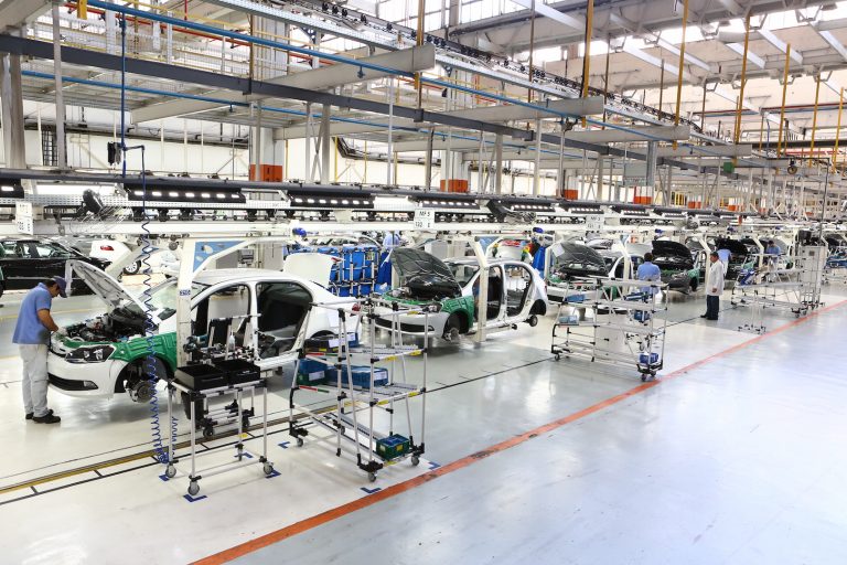 Brazil,The automobile manufacturing industry was one of the sectors which registered the highest decline in industrial production in August,